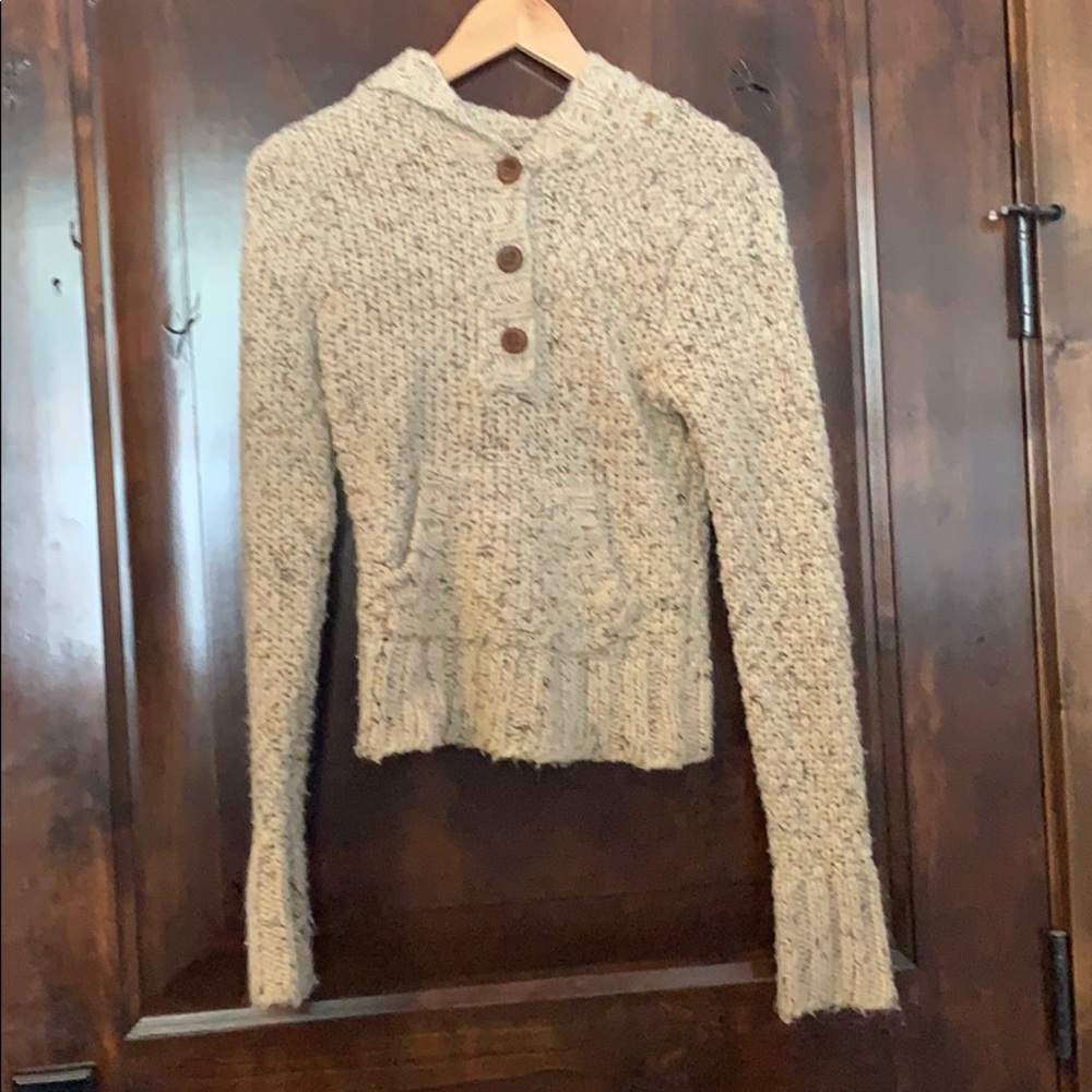 Button up sweater